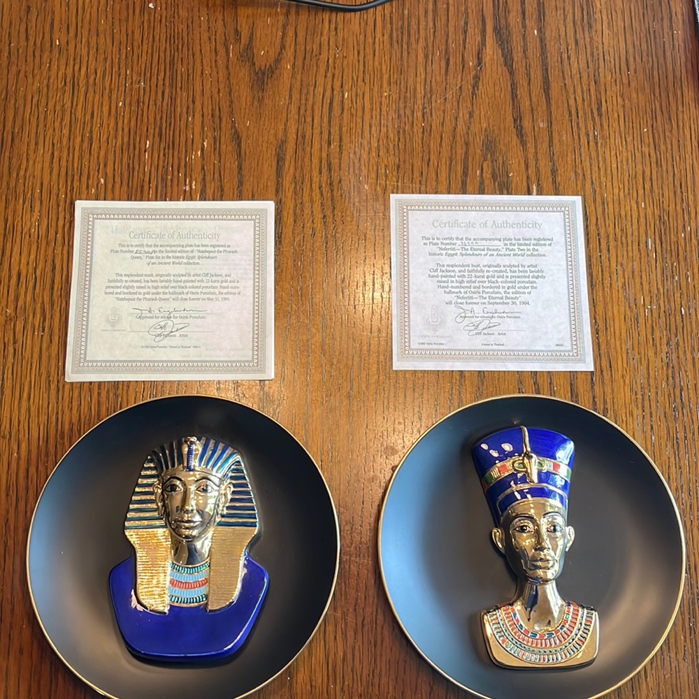 Osiris Porcelain plates -2